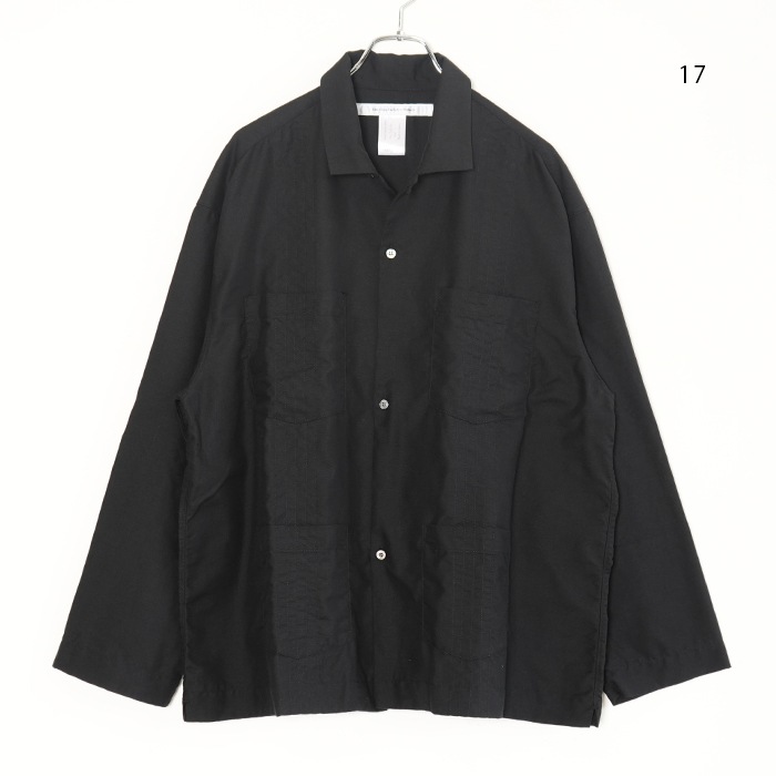 EEL マーチングシャツ ブラック EEL Products(イールプロダクツ) MARCHING SHIRTS マーチングシャツ
