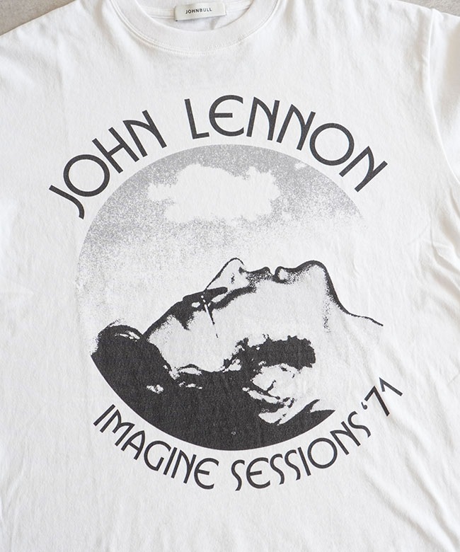 JT254C05]JOHNBULL(ジョンブル) JOHN LENNON IMAGINE TEE T