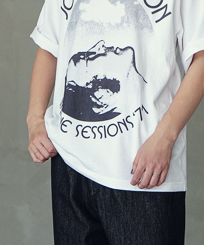 JT254C05]JOHNBULL(ジョンブル) JOHN LENNON IMAGINE TEE T