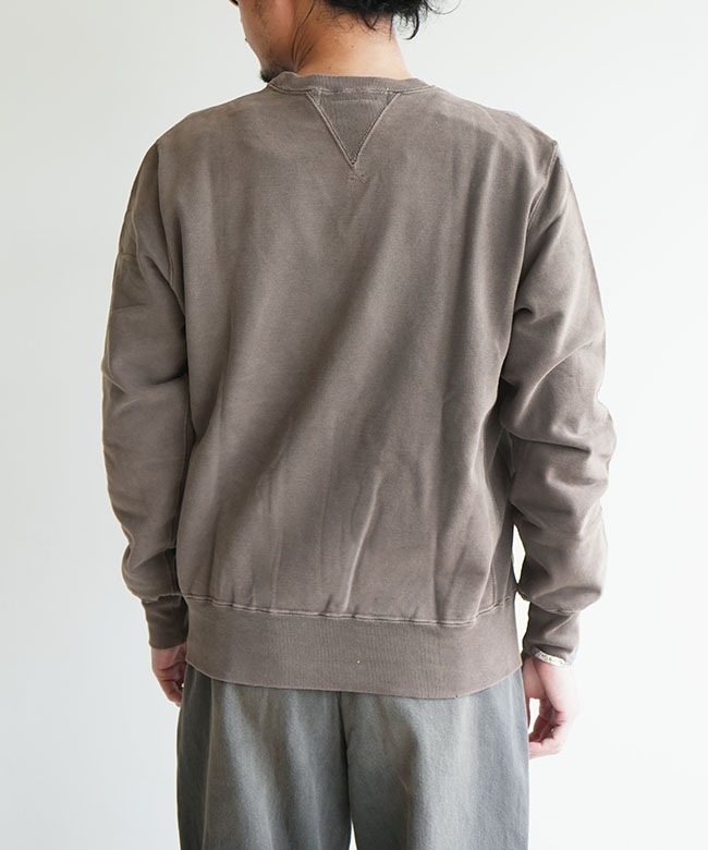 REMI RELIEF(レミレリーフ) SP加工裏毛クルー(MOSS POINT) スウェット