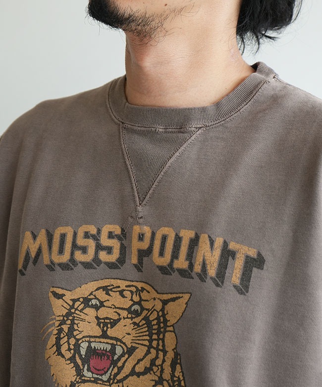 RN29373191]REMI RELIEF(レミレリーフ) SP加工裏毛クルー(MOSS POINT