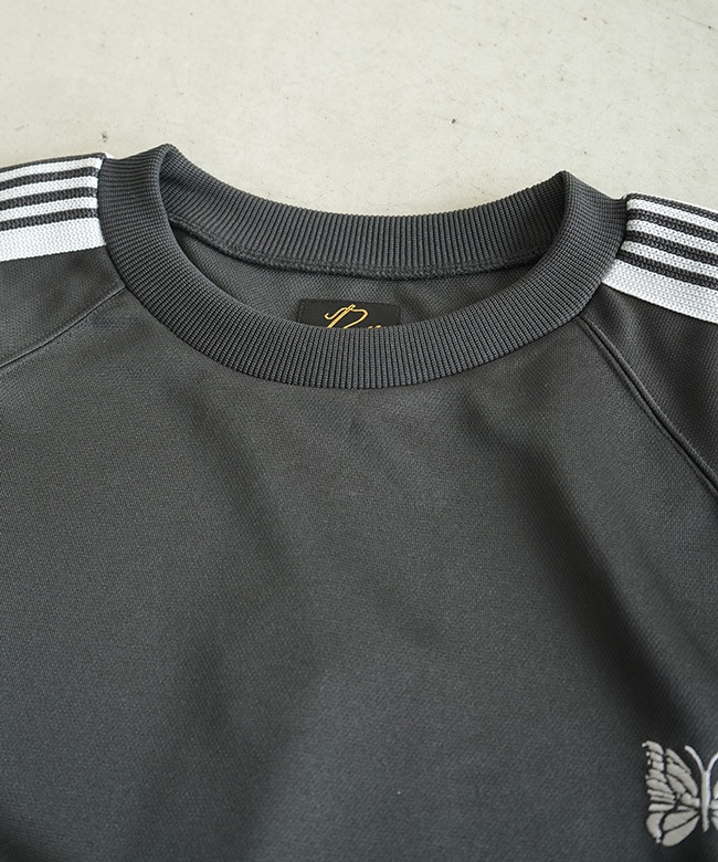 NEEDLES(ニードルズ) Track Crew Neck Shirt - Poly Smooth トラック NEEDLES(ニードルズ) Track Crew Neck Shirt - Poly Smooth トラック