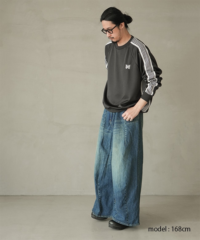 NEEDLES(ニードルズ) Track Crew Neck Shirt - Poly Smooth トラック