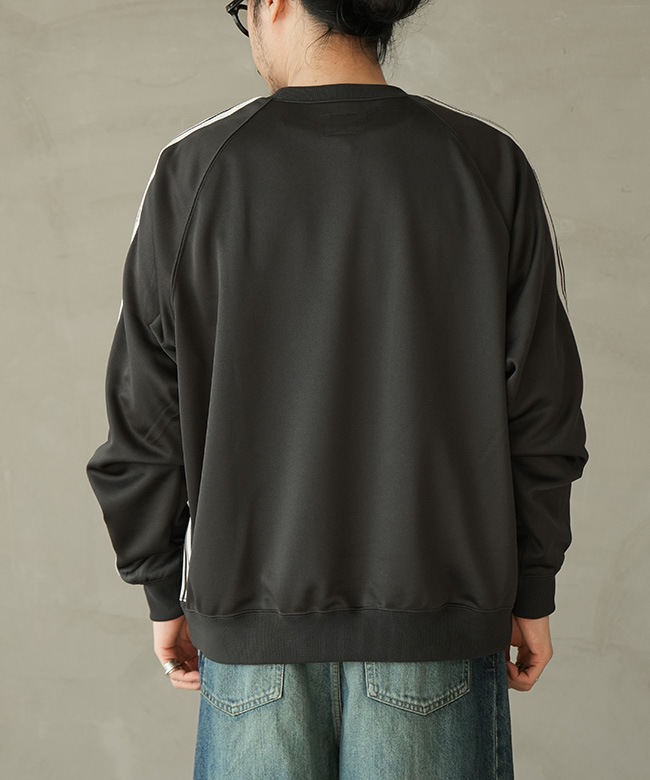 NEEDLES(ニードルズ) Track Crew Neck Shirt - Poly Smooth トラック