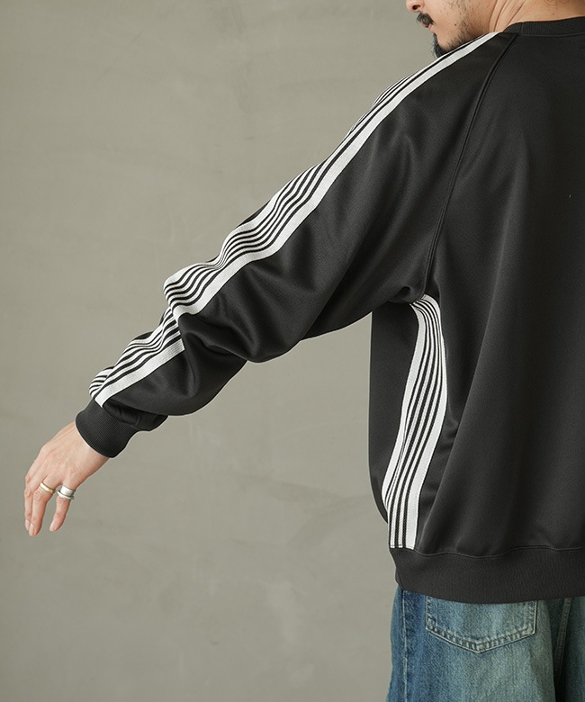 NEEDLES(ニードルズ) Track Crew Neck Shirt - Poly Smooth トラック
