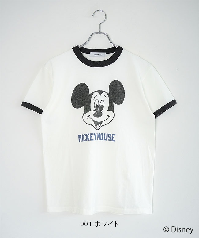 JOHNBULL(ジョンブル) / MICKEY MOUSE / RINGER Tシャツ / ミッキー
