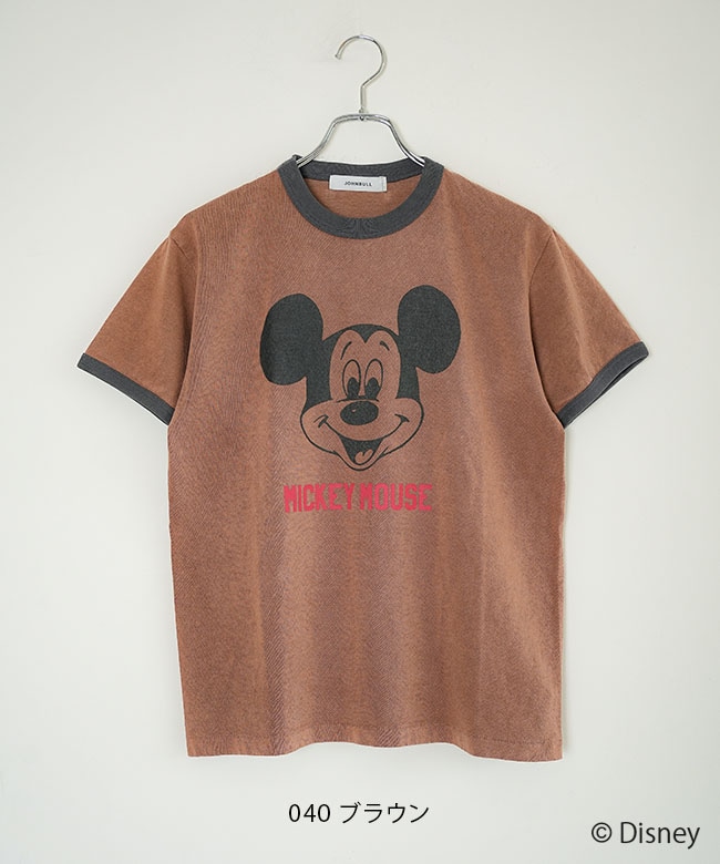 JOHNBULL(ジョンブル) / MICKEY MOUSE / RINGER Tシャツ / ミッキー