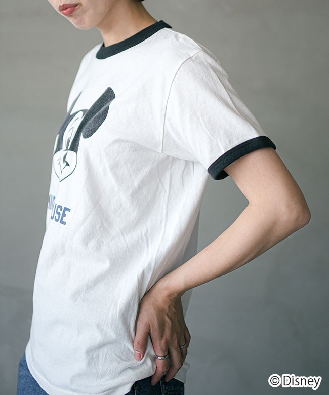 JOHNBULL(ジョンブル) / MICKEY MOUSE / RINGER Tシャツ / ミッキー