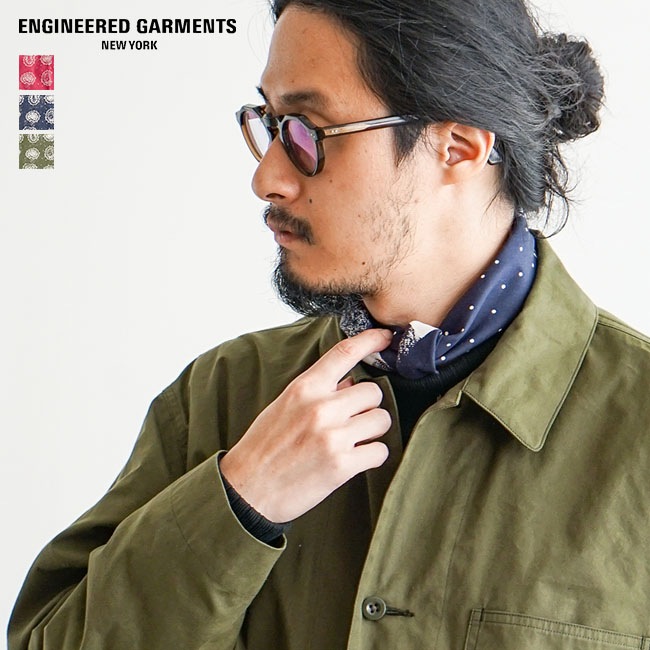 ENGINEERED GARMENTS(エンジニアド ガーメンツ) PRINTED BANDANA