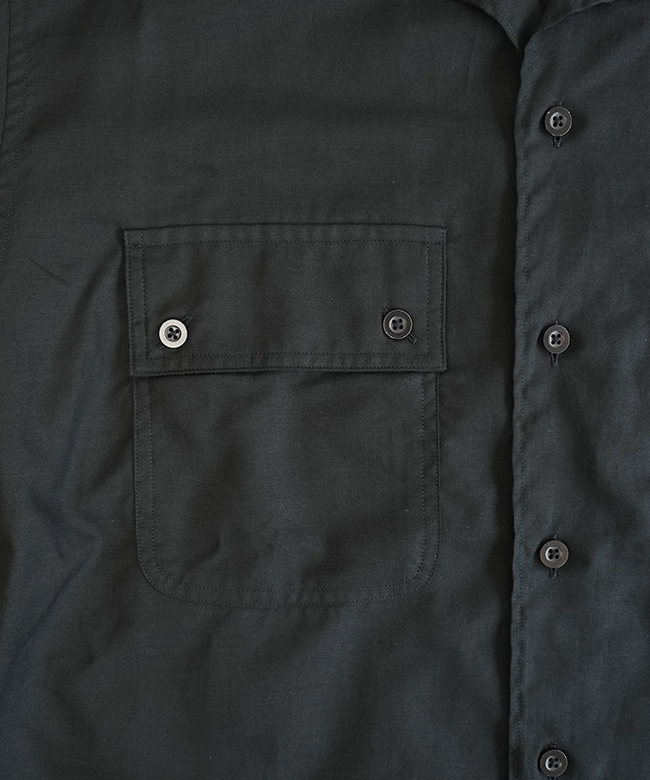ULTERIOR(アルテリア)SILKY SOFT TWILL O/C SHIRT シルキーソフト