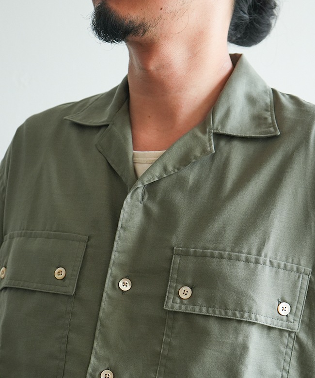 SALE 30%OFF】ULTERIOR(アルテリア)SILKY SOFT TWILL O/C SHIRT
