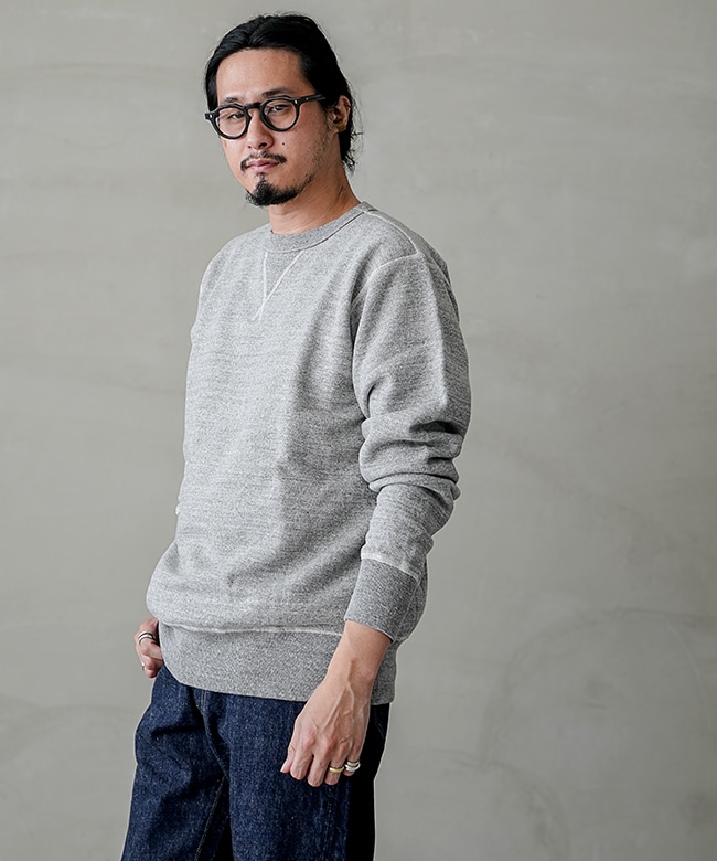 BR65622]Buzz Rickson's(バズリクソンズ) SET-IN CREW NECK SWEAT