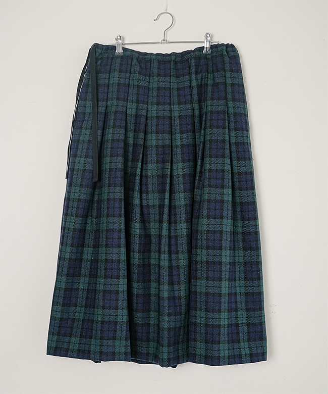 未使用 イナ ina チェックスカート ウール ツイード size38 143706054d1f02fa937b7507c32b78