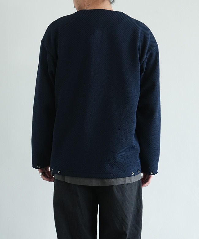SALE 30%OFF】Curly&Co.(カーリー) MOLLE YARN TWILL KNIT BLOUSON