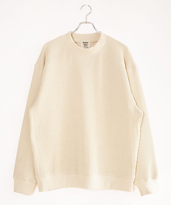 Jackman(ジャックマン) Waffle Midneck ワッフルミッドネック メンズ