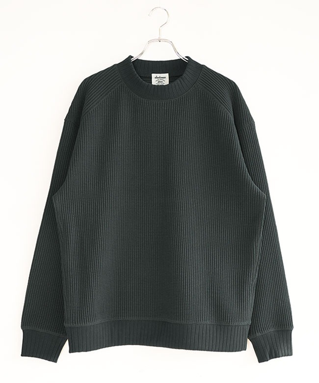 Jackman(ジャックマン) Waffle Midneck ワッフルミッドネック メンズ