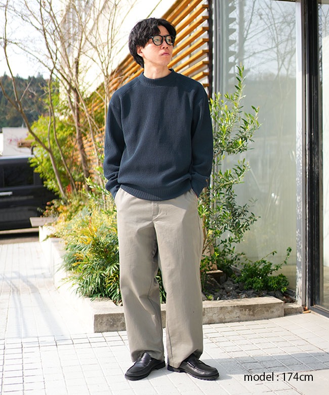 トップス mmmmku07 Men's Heavyweight Merino Wool 1/4 Zip | 100% Merino Wool