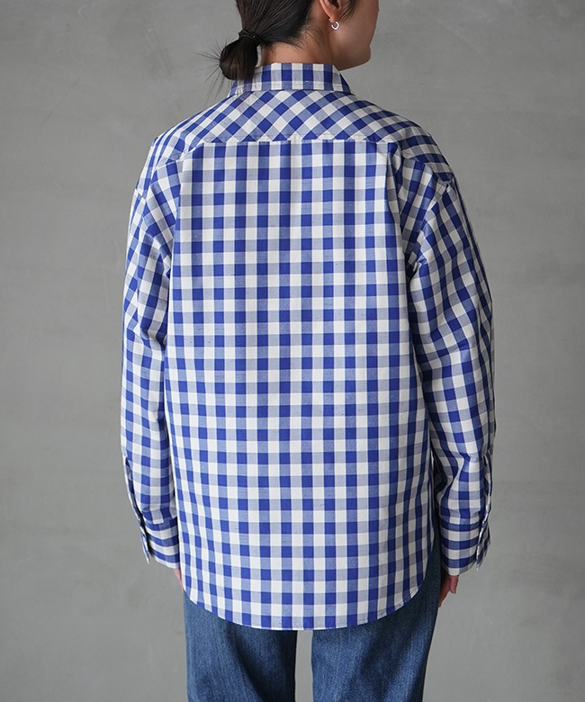 THE SHINZONE(ザ・シンゾーン)GINGHAM CHECK SHIRT ギンガムチェック