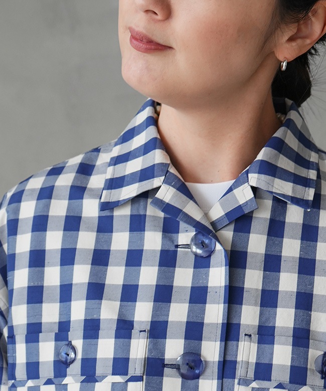 THE SHINZONE(ザ・シンゾーン)GINGHAM CHECK SHIRT ギンガムチェック