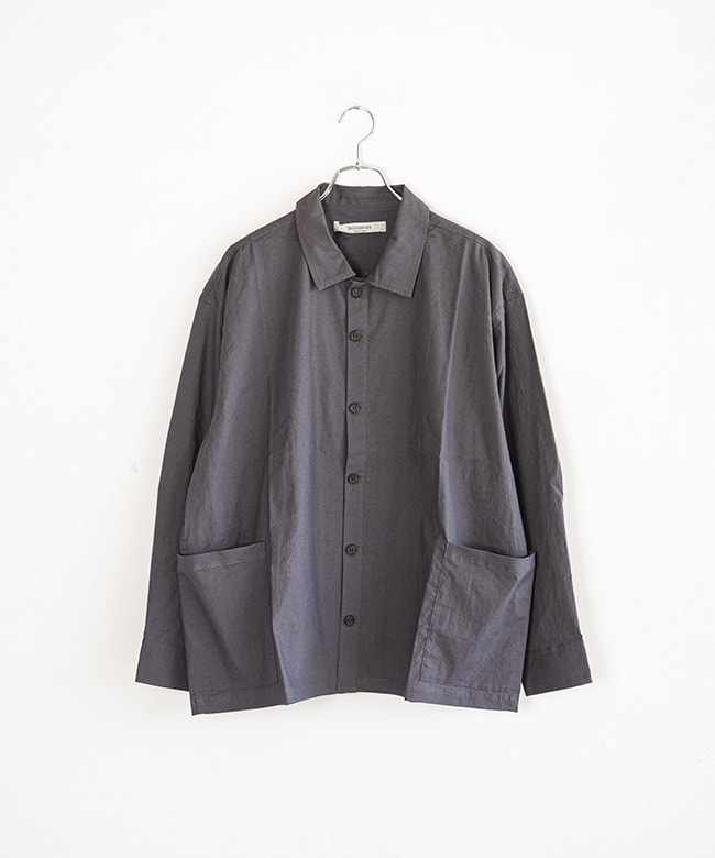 新品 25ss BASISBROEK OREGEONシャツジャケット ネイビー2 【公式通販】