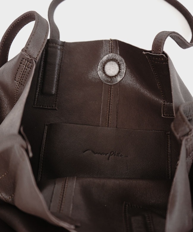 保存袋付き】Morphee(モルフェ)3WAY MEDIUM TOTE（M）DARK CHOCO