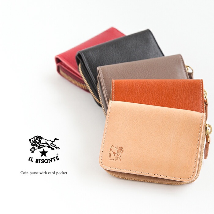 ◇【国内正規販売店】(54182-3-04190)IL BISONTE(イルビゾンテ