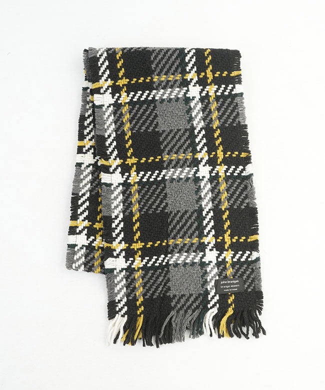 John branigan(ジョンブラニガン) fringe scarf フリンジスカーフ