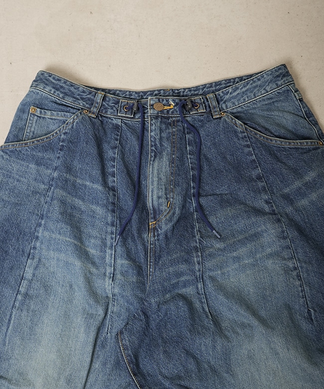 NEEDLES(ニードルズ) H.D. Buggy Jean - 12oz Denim ヒザデルバギー