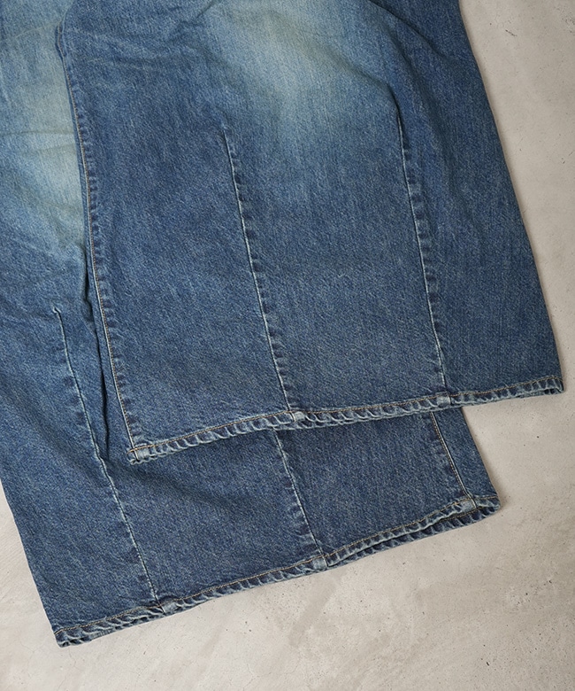 NEEDLES(ニードルズ) H.D. Buggy Jean - 12oz Denim ヒザデルバギー
