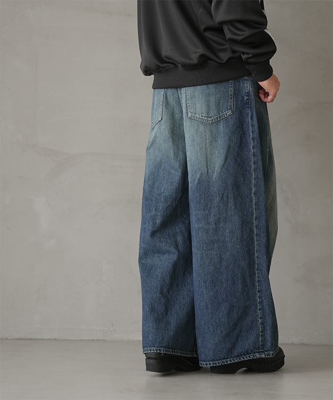 NEEDLES(ニードルズ) H.D. Buggy Jean - 12oz Denim ヒザデルバギー