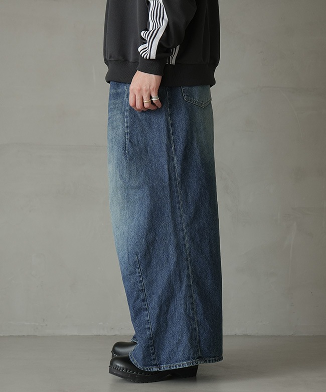 NEEDLES(ニードルズ) H.D. Buggy Jean - 12oz Denim ヒザデルバギー