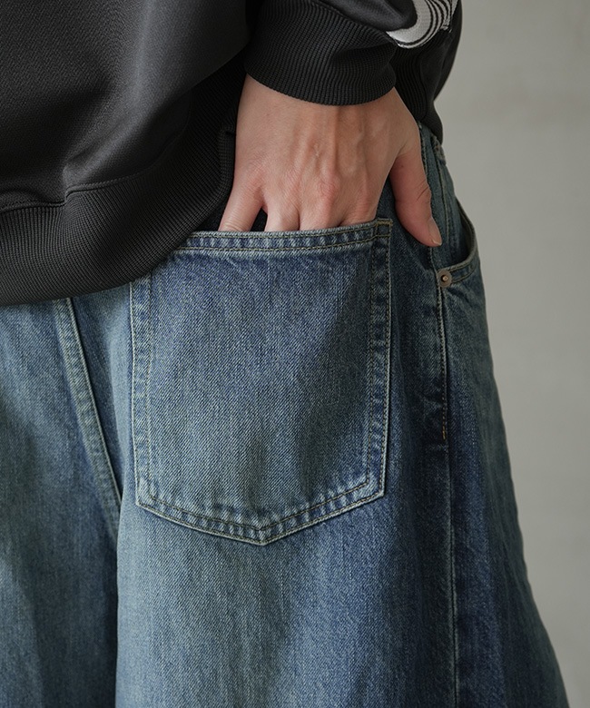 NEEDLES(ニードルズ) H.D. Buggy Jean - 12oz Denim ヒザデルバギー