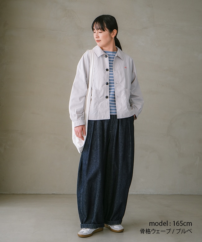 ◇DANTON(ダントン) ドルマンスリーブジャケット カバーオール ◇DANTON(ダントン) ドルマンスリーブジャケット カバーオール