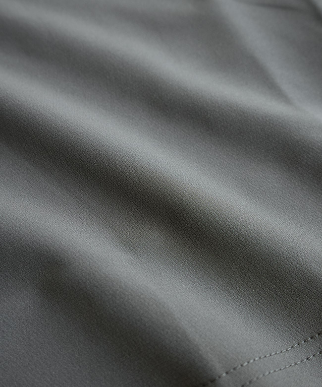 SALE 30%OFF】TAION(タイオン) NON DOWN BASIC HALF SLEEVE POLO SHIRT