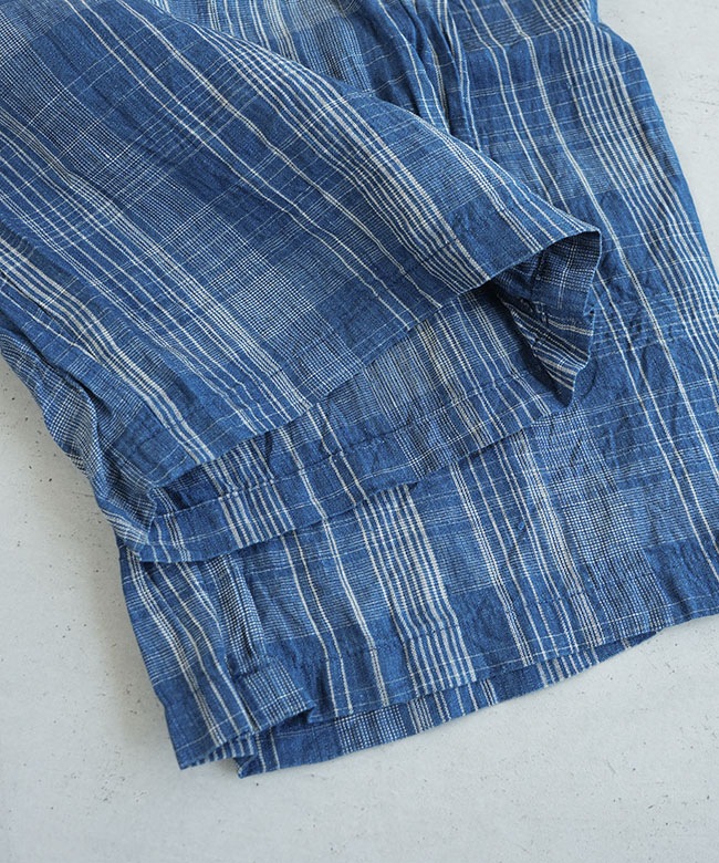 ICHI Antiquites(イチアンティークス) CHECK PANTS チェックパンツ