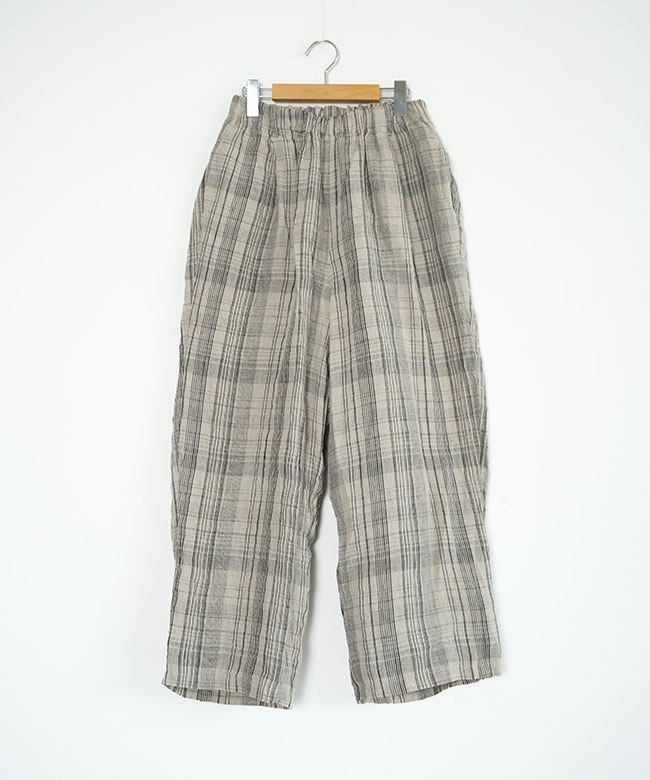 ICHI Antiquites(イチアンティークス) CHECK PANTS チェックパンツ ICHI Antiquites(イチアンティークス) CHECK PANTS チェックパンツ