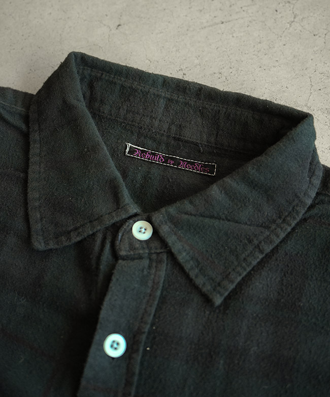 Rebuild by Needles(リビルドバイニードルズ) Flannel Shirt -> 7 Cuts