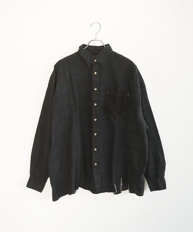 Rebuild by Needles(リビルドバイニードルズ) Flannel Shirt -> 7 Cuts