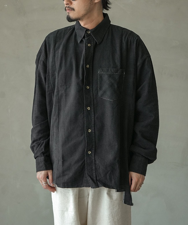 Rebuild by Needles フランネルシャツ Rebuild by Needles(リビルドバイニードルズ) Flannel Shirt -> 7 Cuts