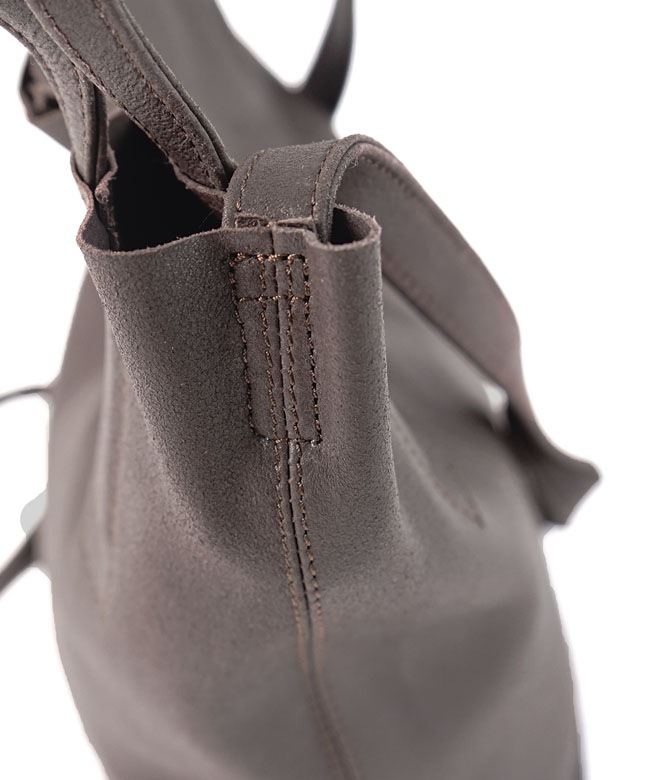 保存袋付き】Morphee(モルフェ) 2WAY SMALL TOTE（S）DARK CHOCO 