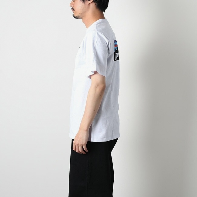 38504]Patagonia(パタゴニア)MS P-6 LOGO RESPONSI BILI-TEE
