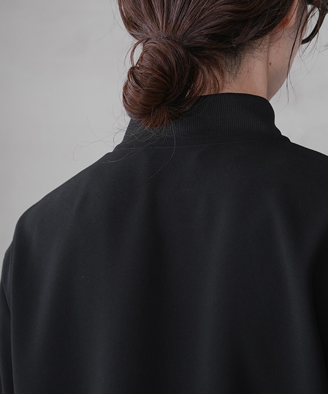 SALE 50%OFF】mizuiro ind(ミズイロインド) blouson like shirt