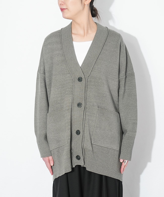 Nothing written カーディガン　グレー Nothing written カーディガン グレー