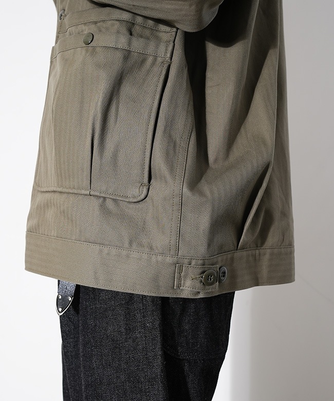 SF-252272]SASSAFRAS (ササフラス) Overgrown Trug Jacket オーバー
