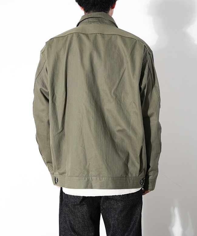 SF-252272]SASSAFRAS (ササフラス) Overgrown Trug Jacket オーバー