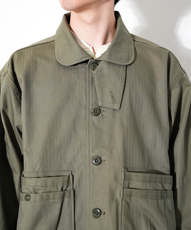 SASSAFRAS (ササフラス) Overgrown Trug Jacket オーバーグロウント