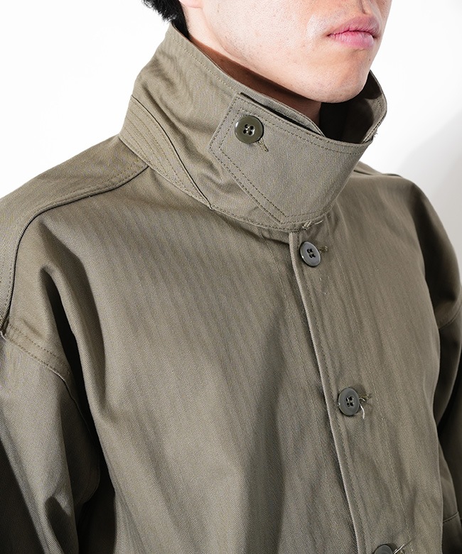 SF-252272]SASSAFRAS (ササフラス) Overgrown Trug Jacket オーバー