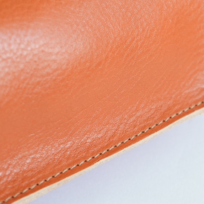 IL BISONTE レザー ペンケース レッド イルビゾンテ IL BISONTE ペンケース ペン入れ 筆箱 メンズ