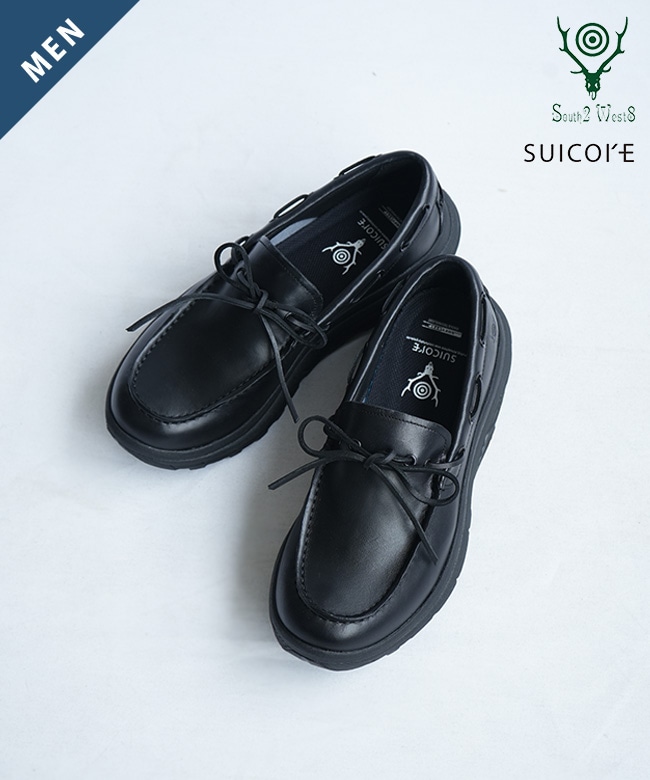 【最終価格】SUICOKE ブラック モカシン 10 28cm SOIL | SUICOKE OFFICIAL – SUICOKE.COM