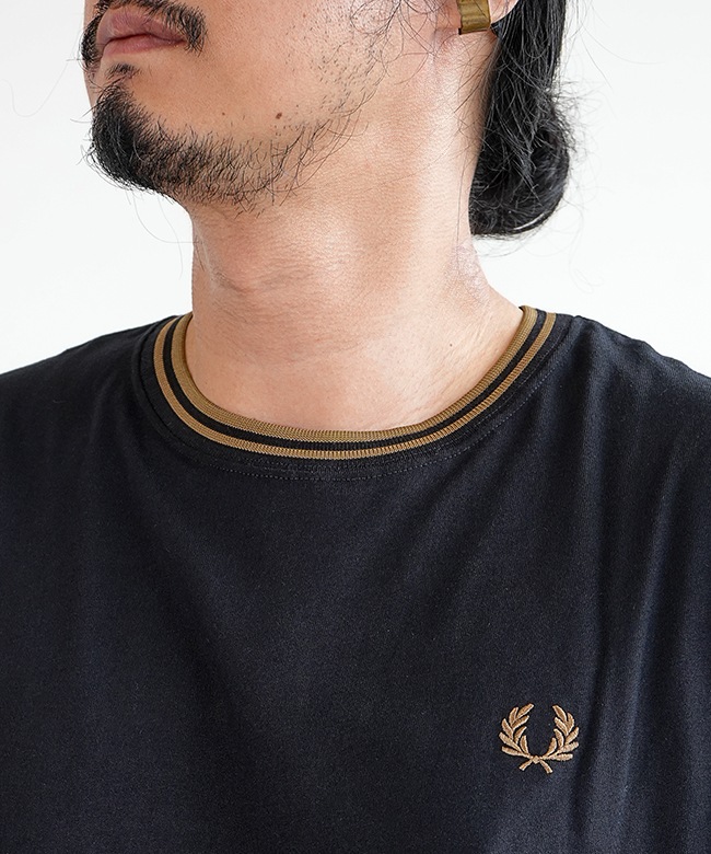 FRED PERRY(フレッドペリー) Twin Tipped Long Sleeve T-Shirt ツイン